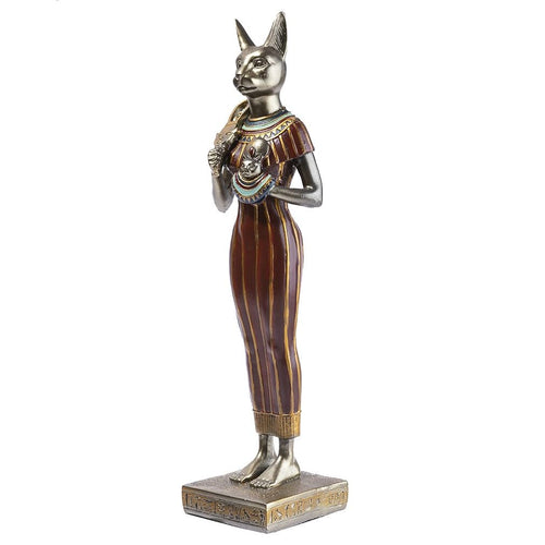 Bastet Statuette Ägyptische Katzengöttin 31 cm Wohndeko