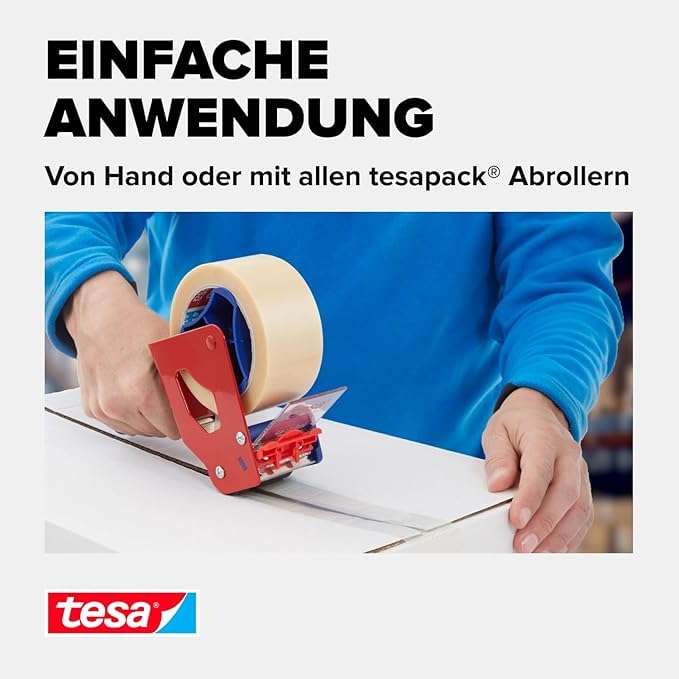Paketklebeband braun PP-Folie geräuscharm 66 m – 36 Rollen - Bild 7