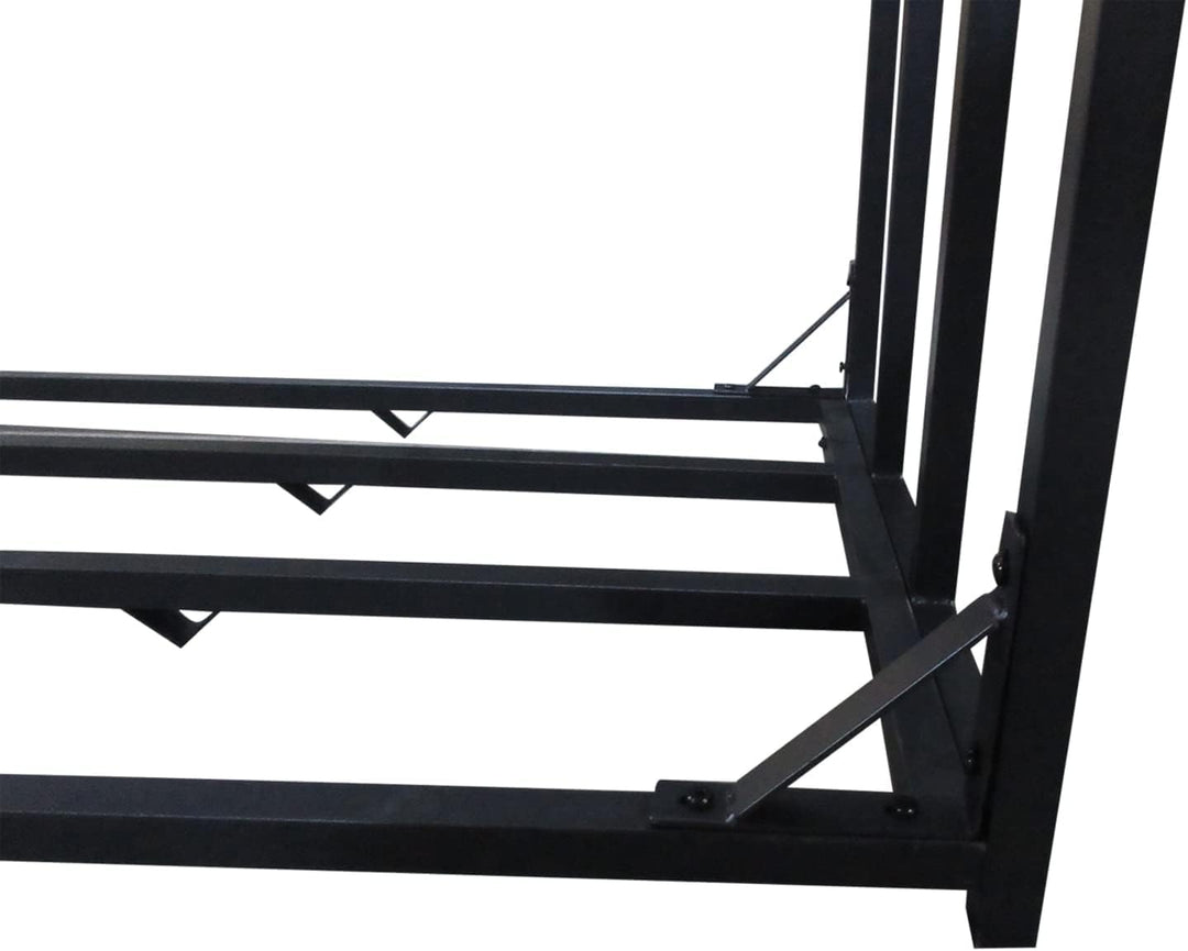 Kaminholzregal Aussen XXL Metall 185x70x185cm 2,3m³ Brennholzlager - Bild 9