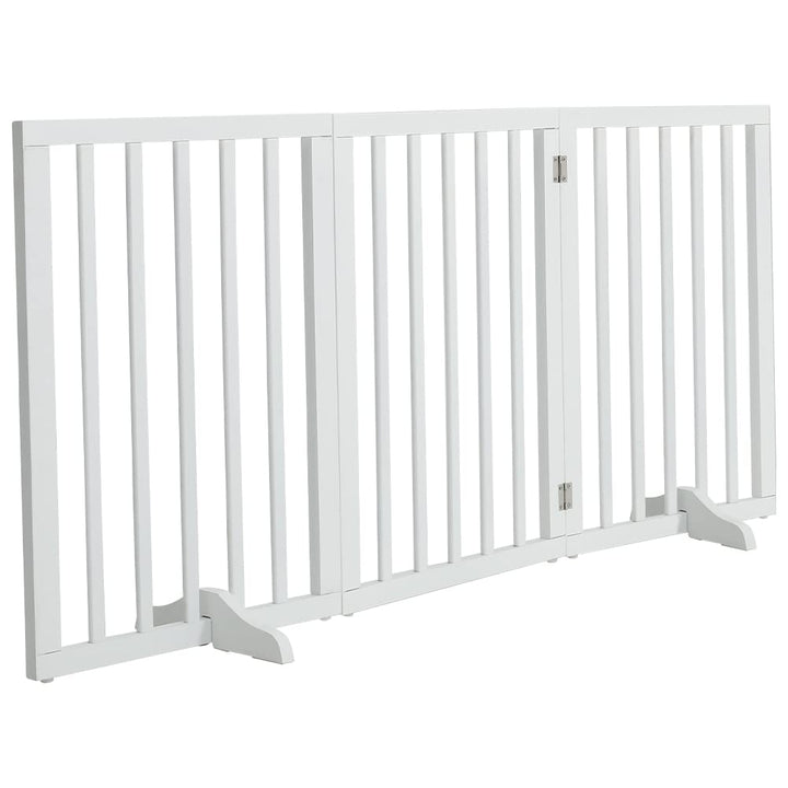 Absperrgitter Holz klappbar ohne Bohren für Hunde &amp; Kinder, H60cm