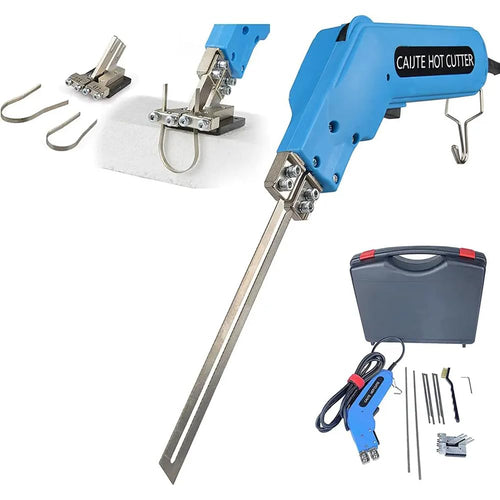 Heissschaummesser-Set elektrisch 190W mit 5 Klingen fuer Styropor