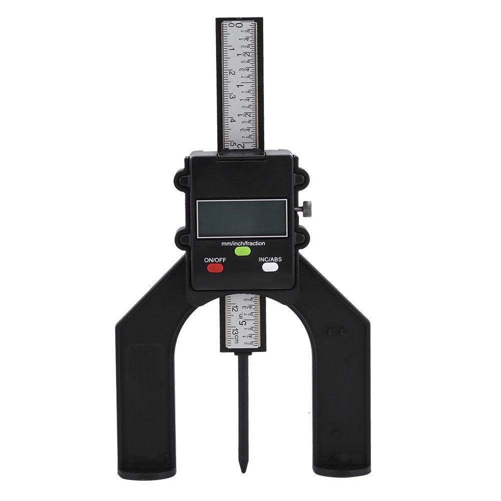 Digitaler Profiltiefenmesser 0–80 mm Magnet-Fuss mm/Zoll Holzbearbeitung - Bild 7