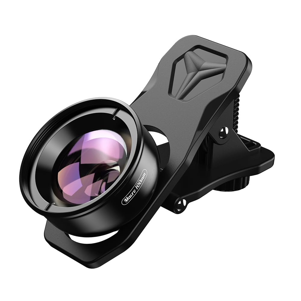 Smartphone Makroobjektiv 100mm HD Clip-On für iPhone &amp; Samsung