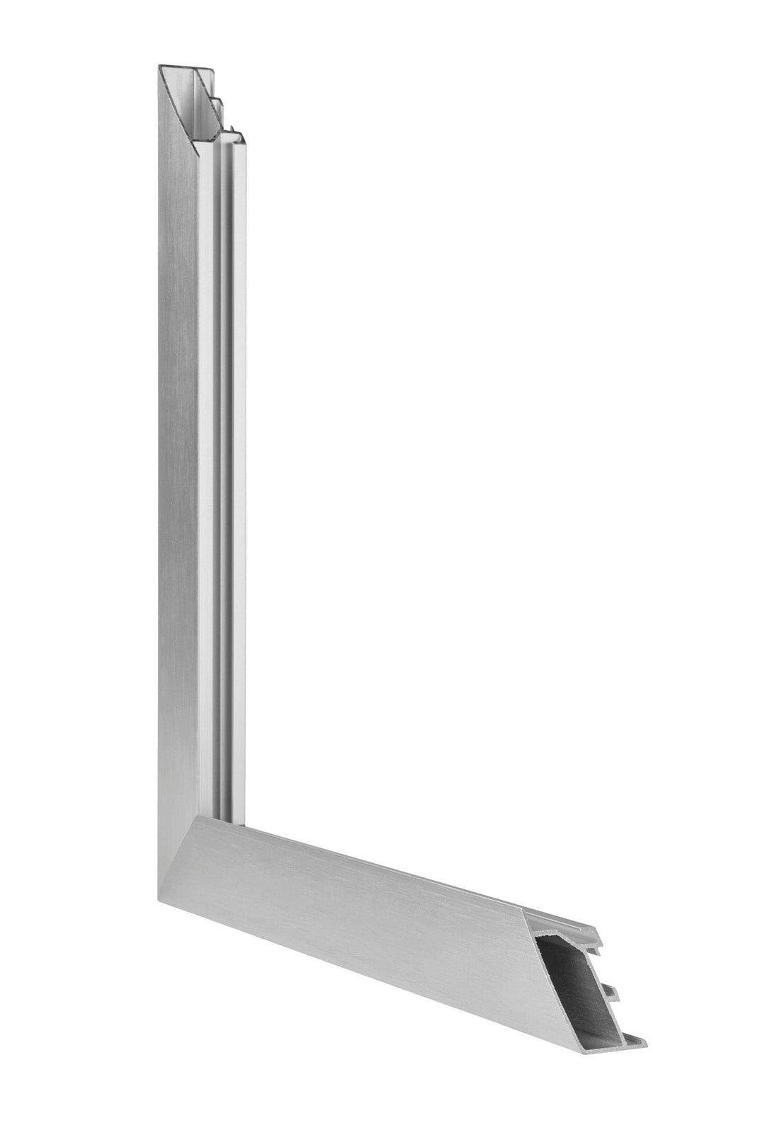 Bilderrahmen 30x40 cm Aluminium silber gebürstet entspiegelt - Bild 4