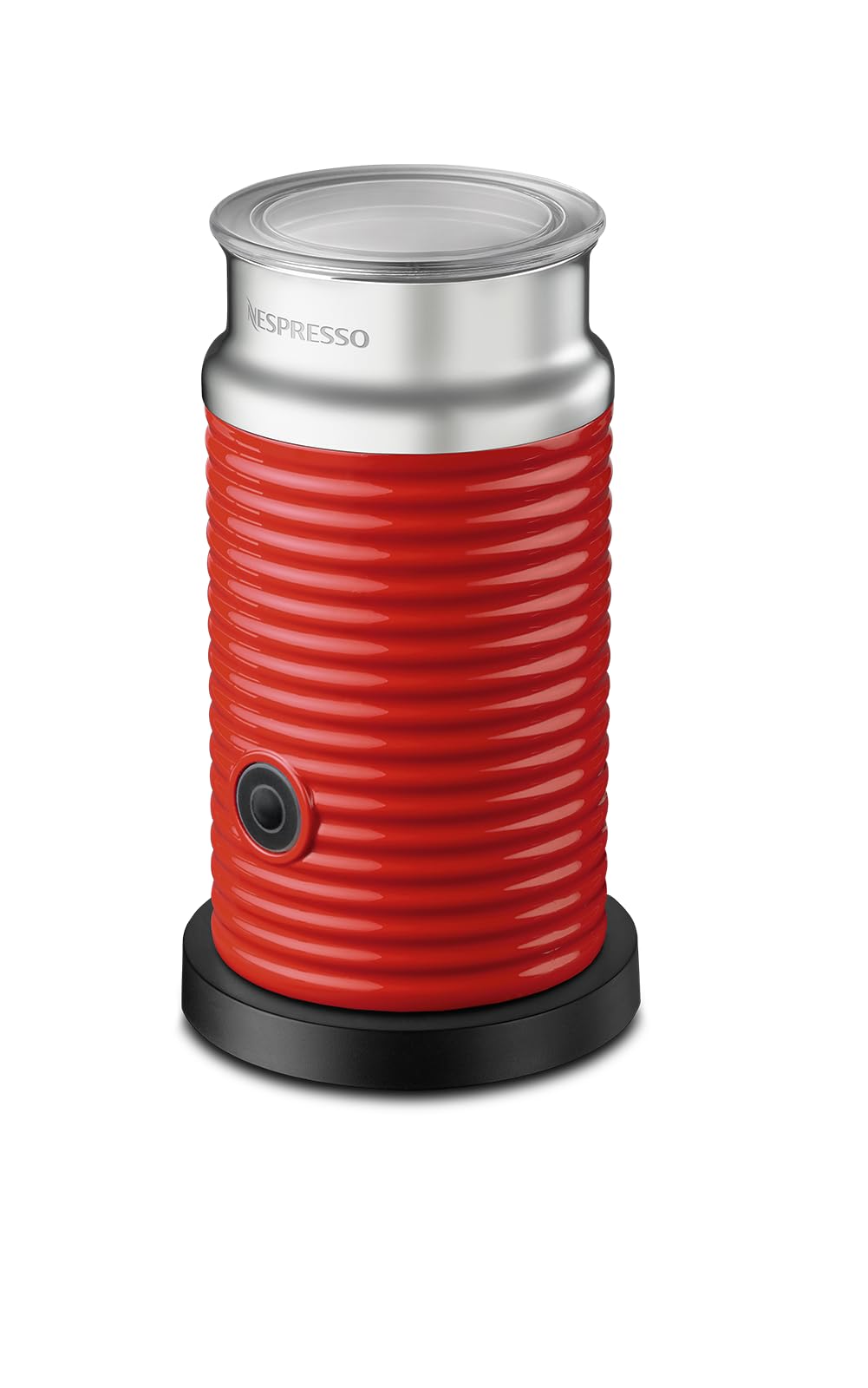 Milchaufschäumer elektrisch 120 ml heiss &amp; kalt, Rot