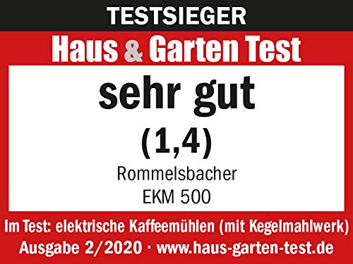 Kaffeemühle Kegelmahlwerk 39 Stufen mit Präzisionswaage für Siebträger - Bild 6