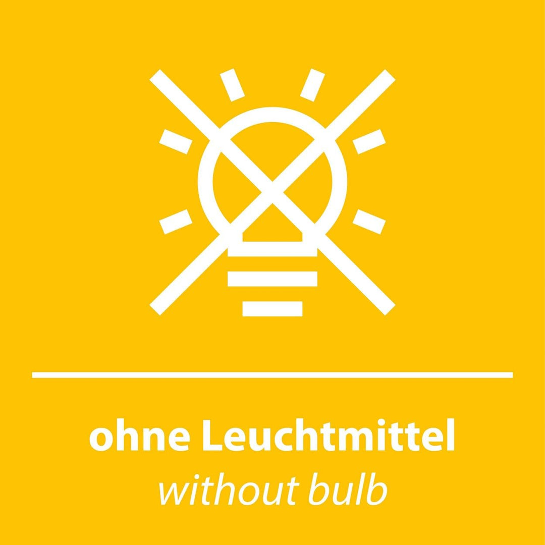 Wandleuchte Aluminium Rostoptik mit Kippschalter 2xG9 - Bild 7