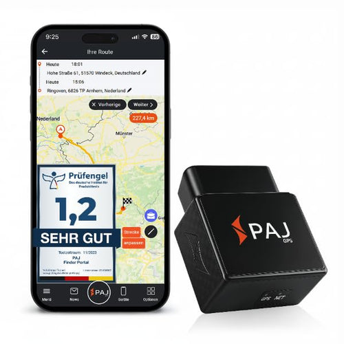 GPS Fahrtenbuch OBD2 elektronisch finanzamtkonform mit SIM-Karte