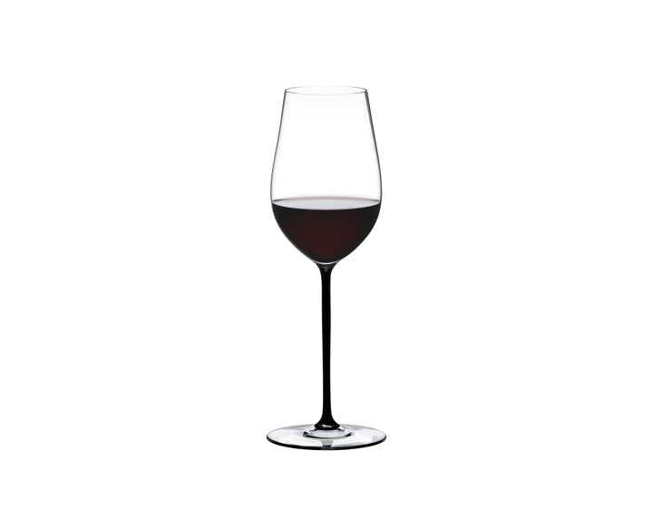 Weinglas Riesling/Zinfandel Kristallglas schwarz handgefertigt - Bild 8