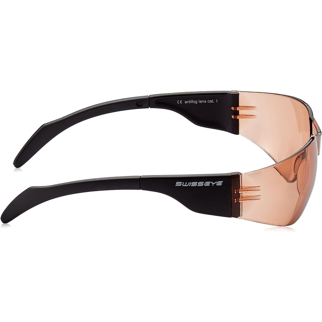 Sportbrille schmale Gesichter Polycarbonat orange UV400 20g - Bild 3
