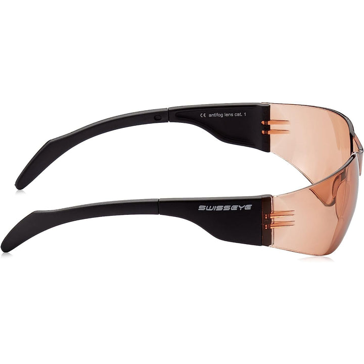 Sportbrille schmale Gesichter Polycarbonat orange UV400 20g - Bild 3