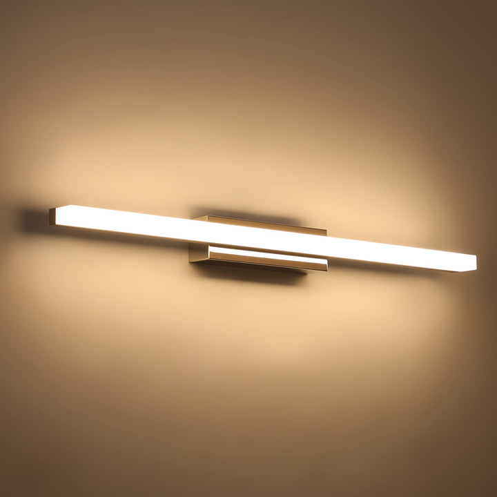 Spiegelleuchte Bad LED 14W 60cm IP44 Warmweiss Chrom