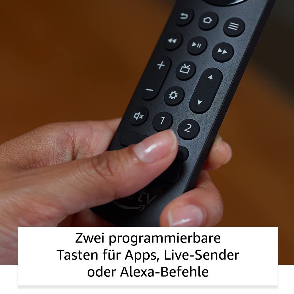 Fire TV Sprachfernbedienung mit Hintergrundbeleuchtung und Remote Finder - Bild 5
