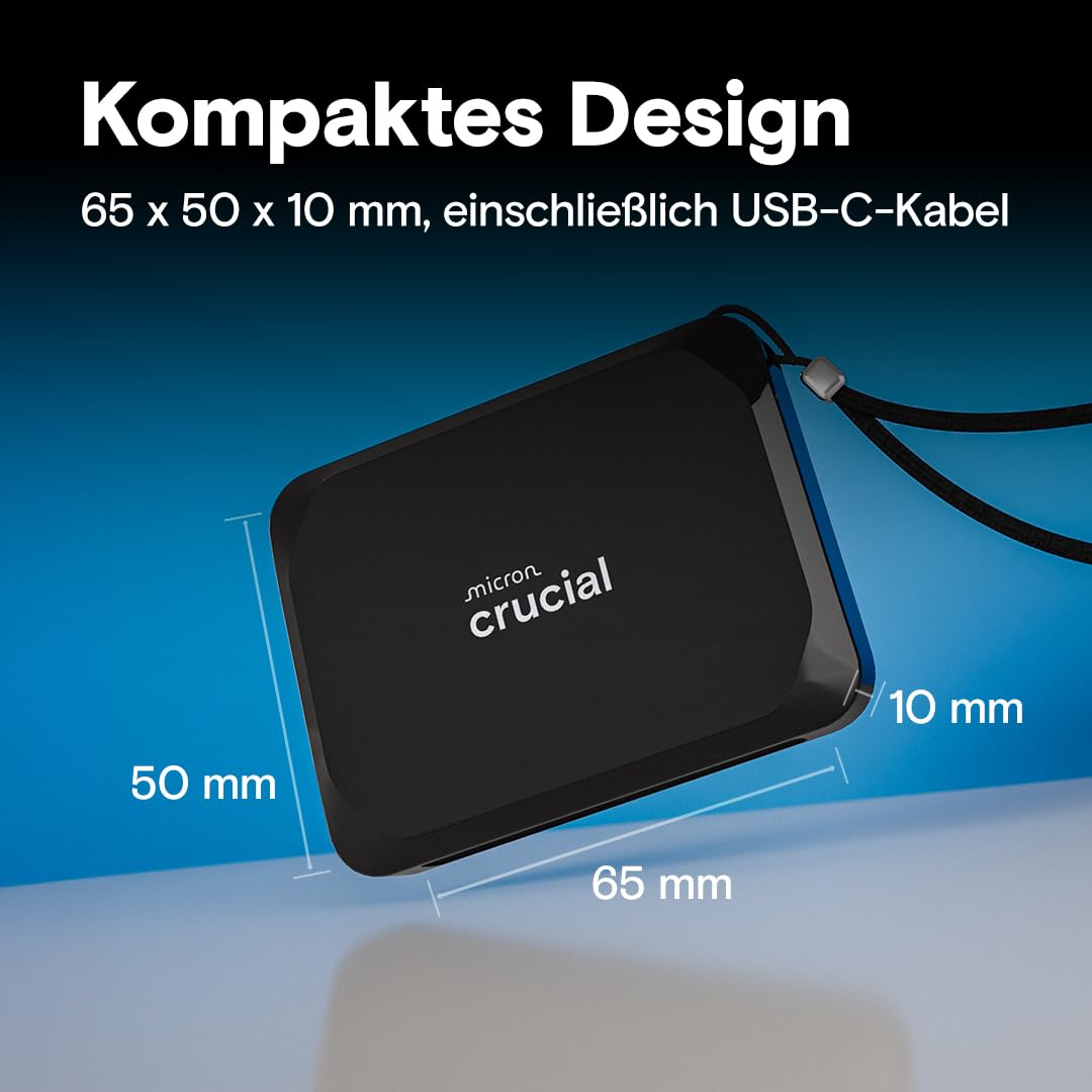 Externe SSD 1TB USB-C 3.2 fuer PC, Mac und Konsolen - Bild 6