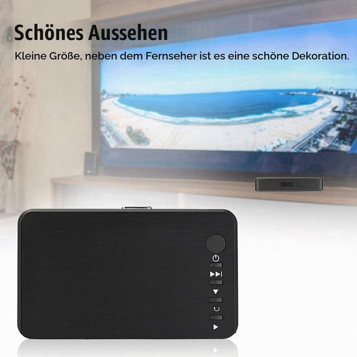 Multimedia Player Full HD 1080p HDMI mit Fernbedienung USB SD - Bild 2