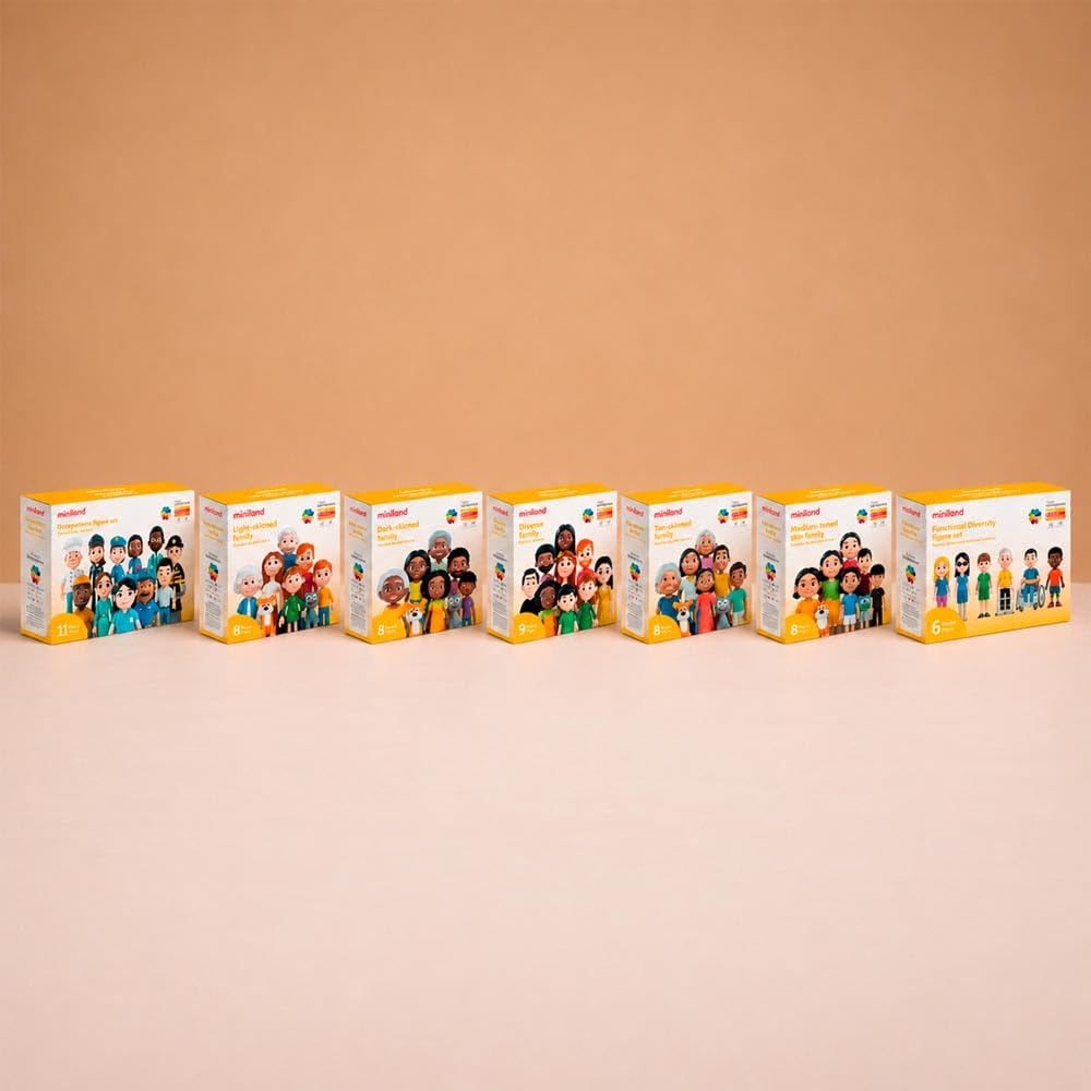 Berufe-Figuren Set 11-teilig 12,5 cm für Puppenhaus - Bild 7