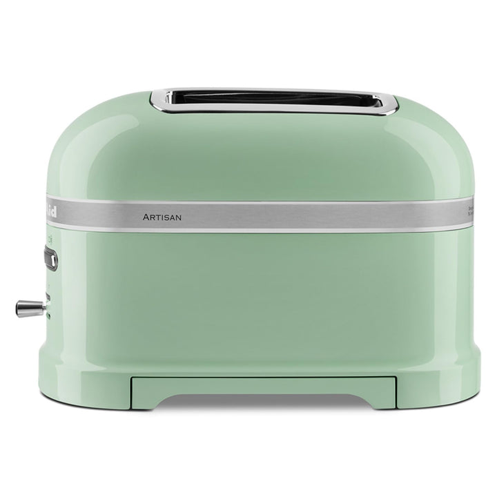 Toaster 2 Scheiben Metall 7 Bräunungsstufen Pistazie Bagel-Funktion - Bild 4