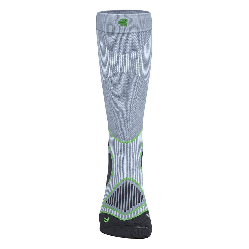 Kompressionssocken Wandern Unisex mit 6 Funktionszonen, Grau XL - Bild 4