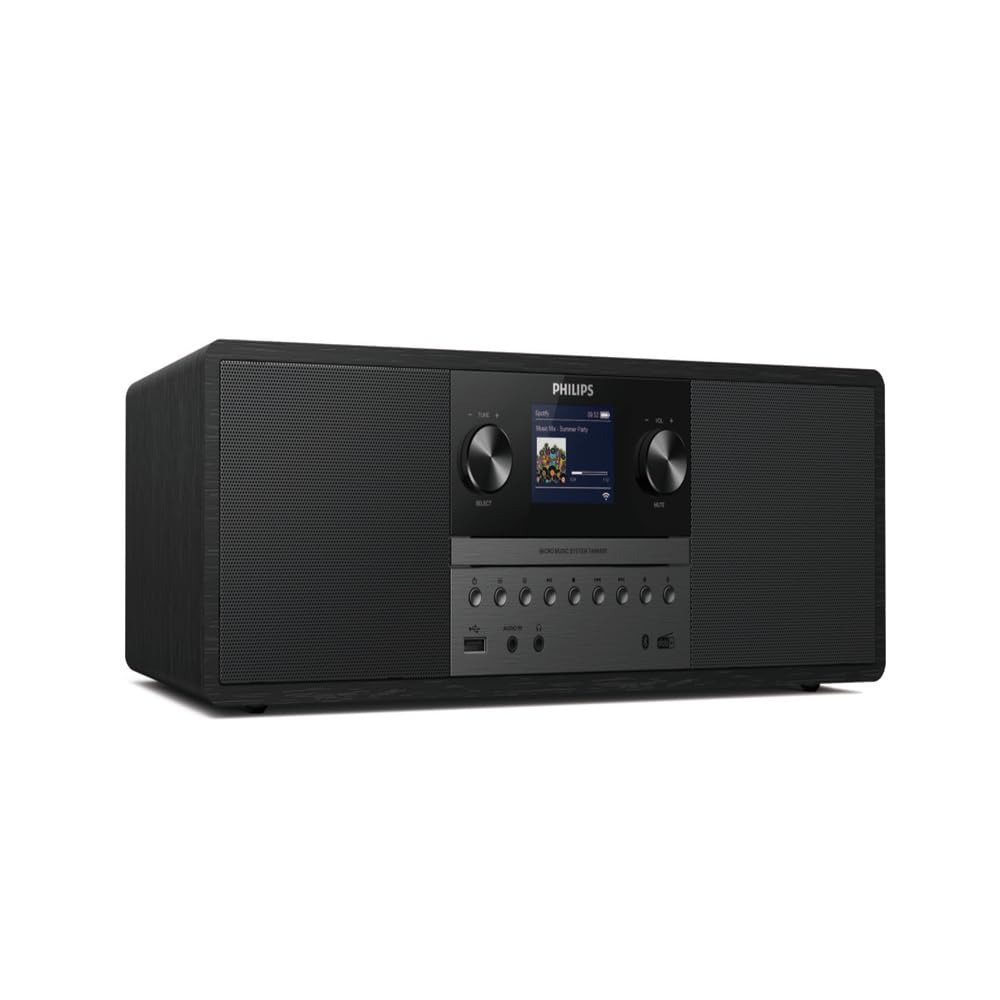 Mikro-Musiksystem All-in-One 50W mit CD, DAB+, Internetradio &amp; Bluetooth