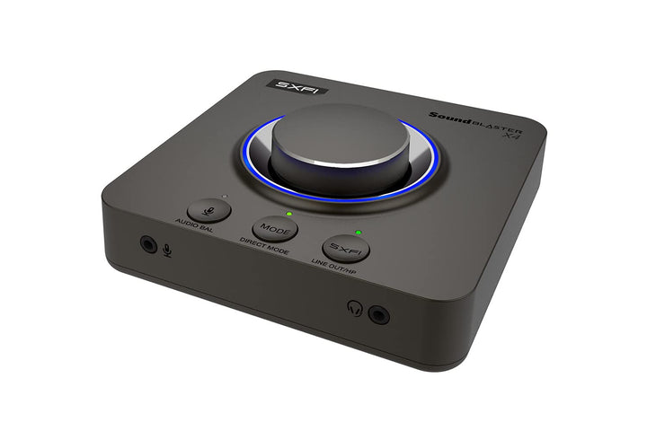 Externe USB-Soundkarte 7.1 Surround 24Bit/192kHz fuer PC und Mac