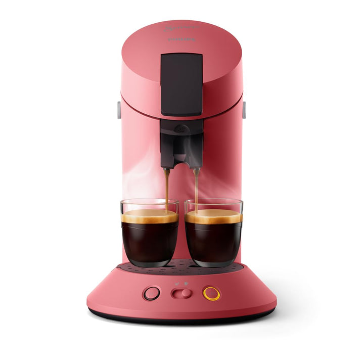 Kaffeepadmaschine 1-2 Tassen Crema Plus mattrot mit Stärkewahl - Bild 9