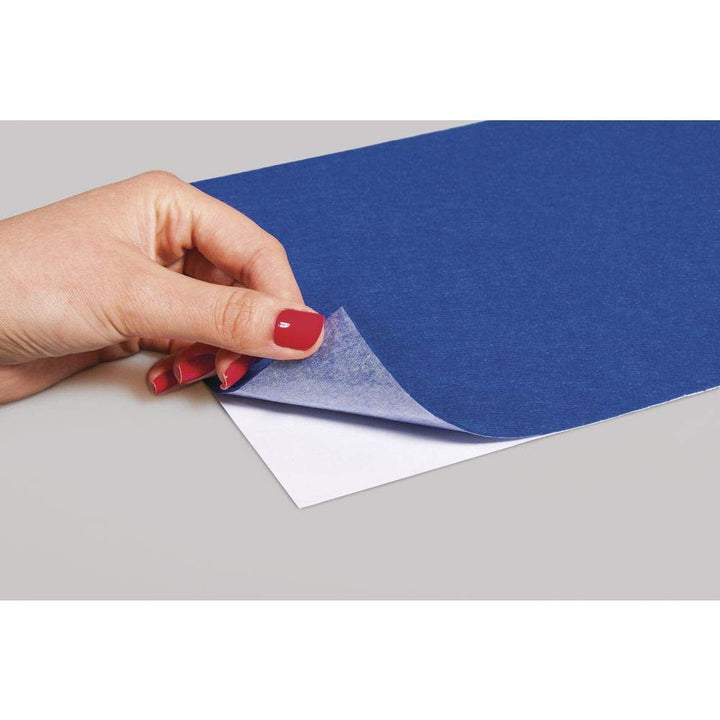 Selbstklebender Filzstoff Grau 30% Wolle Bastelfilz 50 cm breit - Bild 4