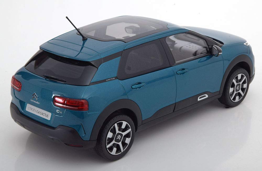Modellauto Citroën C4 Cactus 2018 Druckguss 1:18 Blau - Bild 3