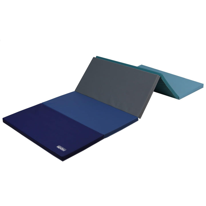 Turnmatte klappbar 185x78cm EPE-Schaum Kinder &amp; Erwachsene Blau