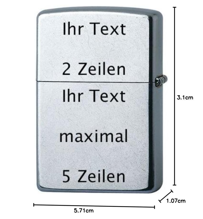 Slim Feuerzeug Arc Engine Turned Chrom Hochglanz Messing - Bild 4