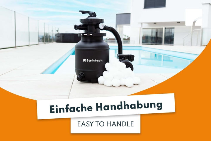 Pool Filterbälle 1400 g Ersatz für 50 kg Filtersand, waschbar - Bild 5