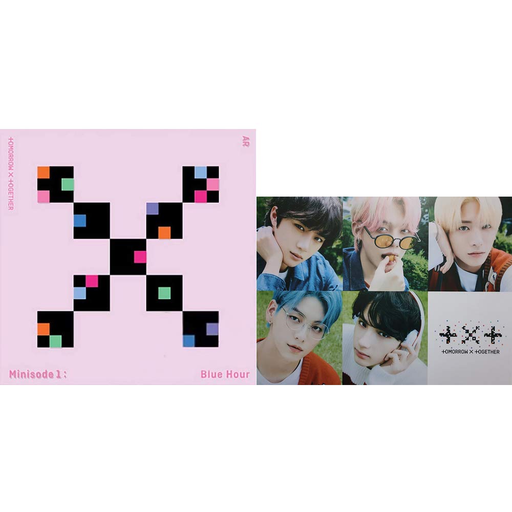 K-Pop Album TXT Minisode1 Blue Hour AR Version CD mit Photobook