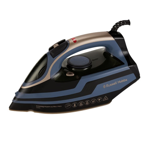 Dampfbügeleisen 3100W Keramik-Quarz-Sohle 210g Dampfstoß Blau