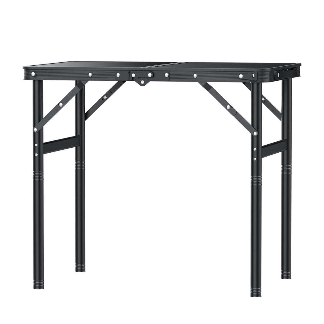 Klapptisch Camping 60x40cm höhenverstellbar 27/51/75cm Aluminium - Bild 9
