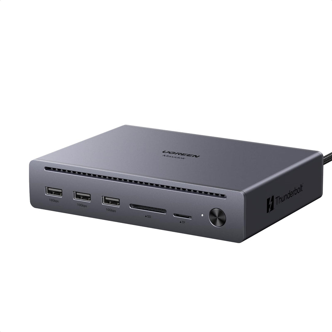 Thunderbolt 5 Dockingstation 10-in-1 Dual 6K 140W fuer Laptop