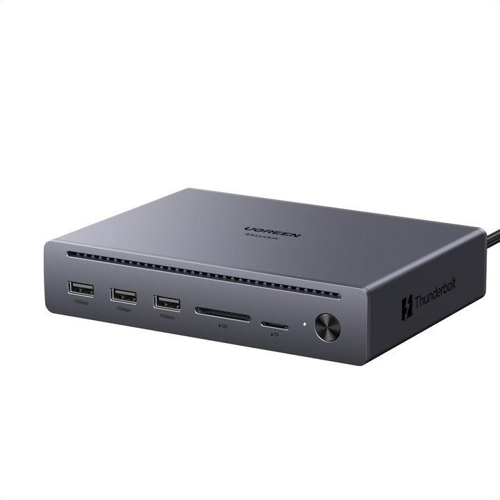 Thunderbolt 5 Dockingstation 10-in-1 Dual 6K 140W fuer Laptop
