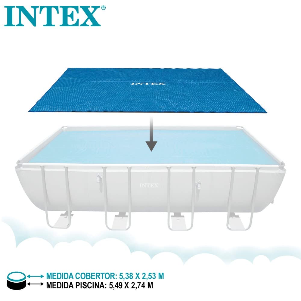Solarabdeckplane Pool rechteckig 549x274 cm Polyethylen 160 Mikron - Bild 4