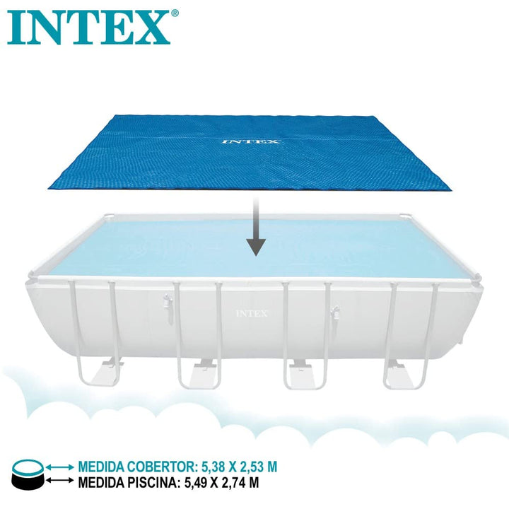 Solarabdeckplane Pool rechteckig 549x274 cm Polyethylen 160 Mikron - Bild 4