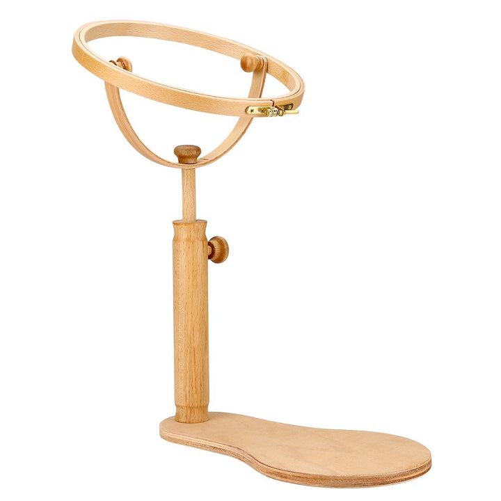 Stickerei-Ständer Holz mit 360°-Drehring höhenverstellbar 41–52 cm - Bild 9