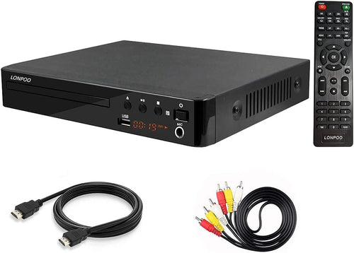 DVD-Player HDMI 1080p Upscaling Region Free für Fernseher