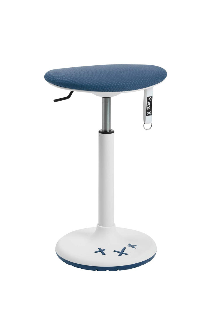 Sitzhocker ergonomisch höhenverstellbar 52-79 cm petrol für Büro