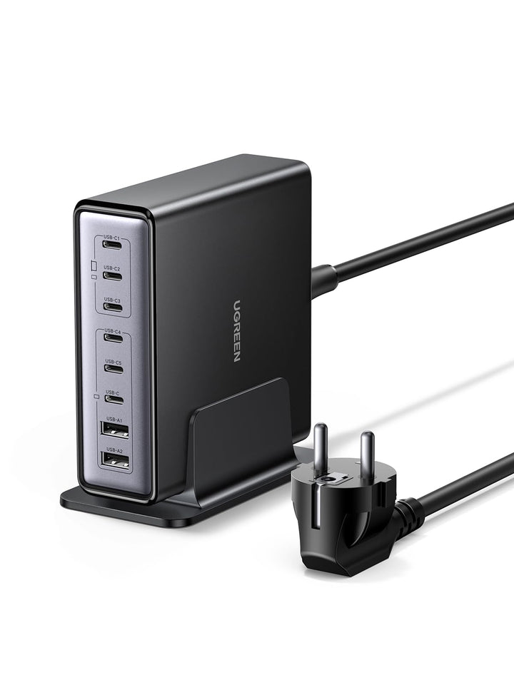 USB-C Ladestation 200W 8-Port für Laptop Tablet Smartphone