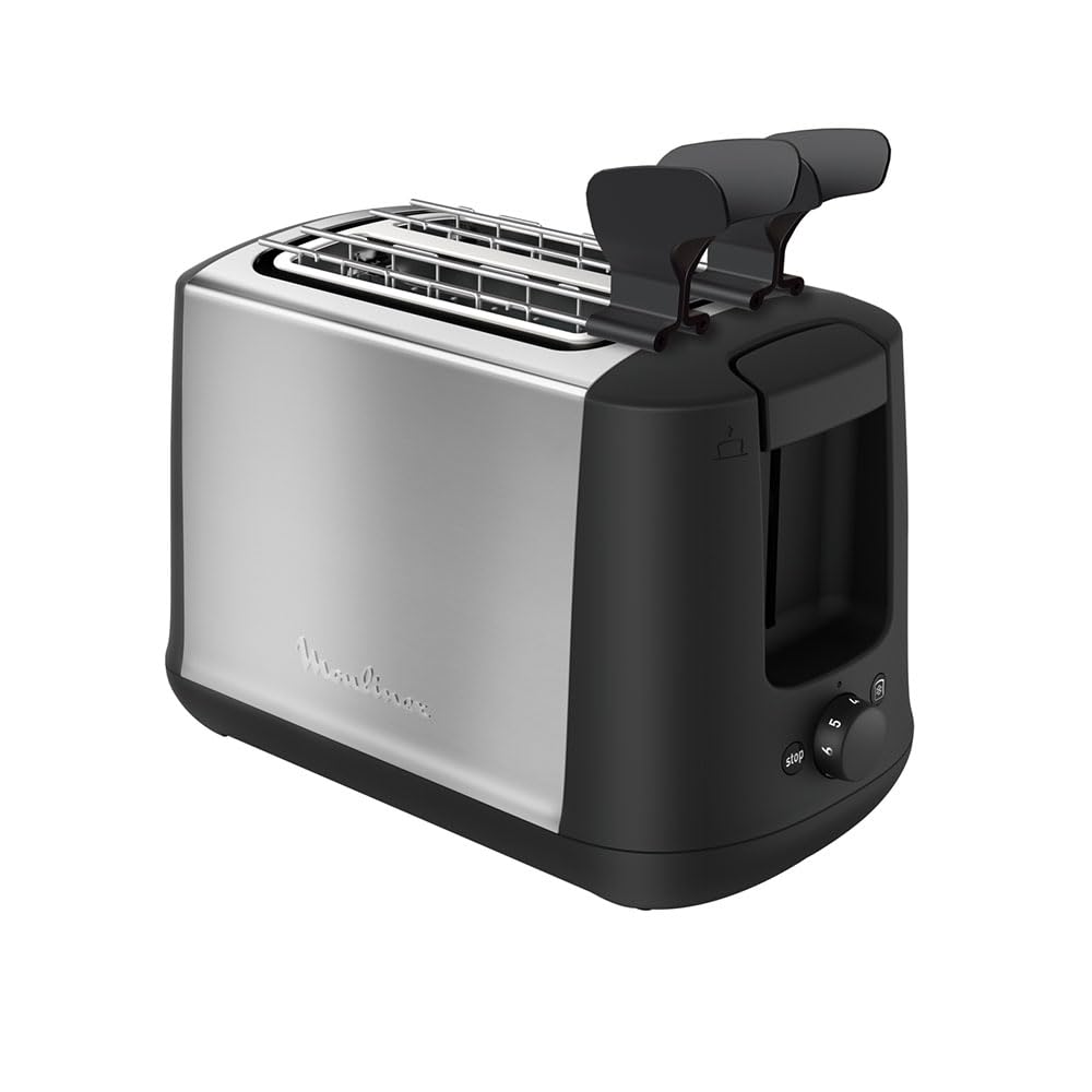 Toaster 2 Schlitze Edelstahl 850W mit 7 Bräunungsstufen - Bild 7