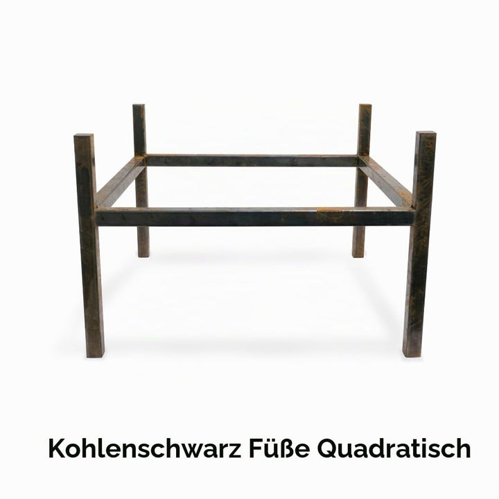 Feuerschale Cortenstahl Ø 60 cm mit Ringfuss für Garten - Bild 9