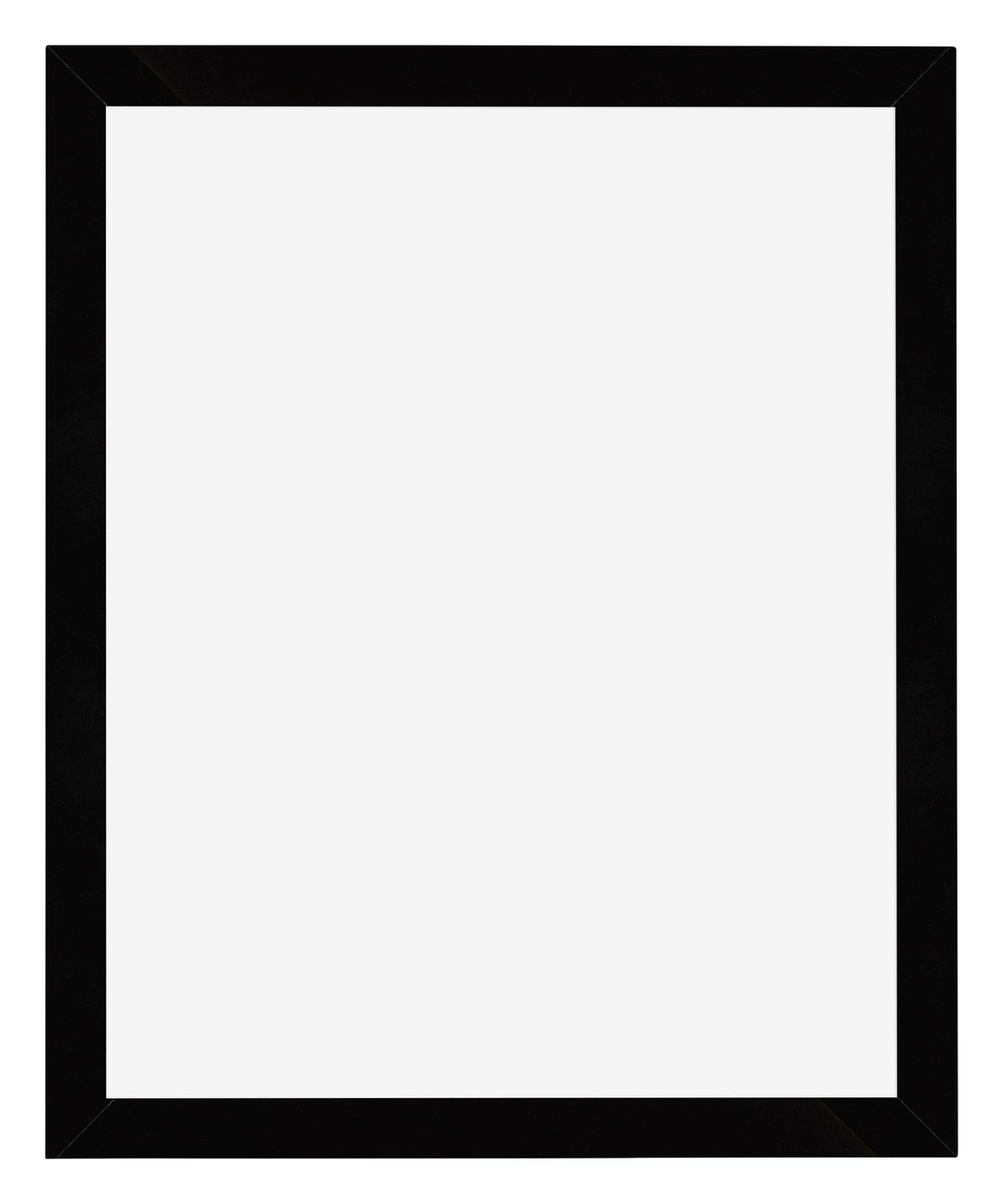 Bilderrahmen 55x65 cm Schwarz Hochglanz MDF mit Kunstglas - Bild 3