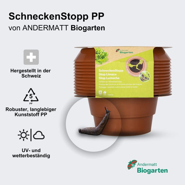 Schneckenkragen mechanisch 12er-Pack aus recyceltem Kunststoff - Bild 2