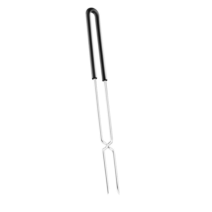 Grillgabel Edelstahl mit Silikongriff 40,6 cm für Grill - Bild 4