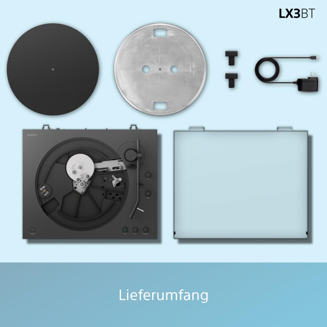 Bluetooth-Plattenspieler vollautomatisch Hi-Res Audio 33/45 RPM - Bild 11