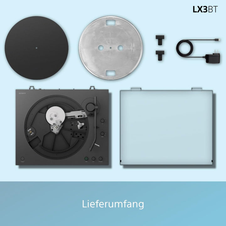 Bluetooth-Plattenspieler vollautomatisch Hi-Res Audio 33/45 RPM - Bild 11