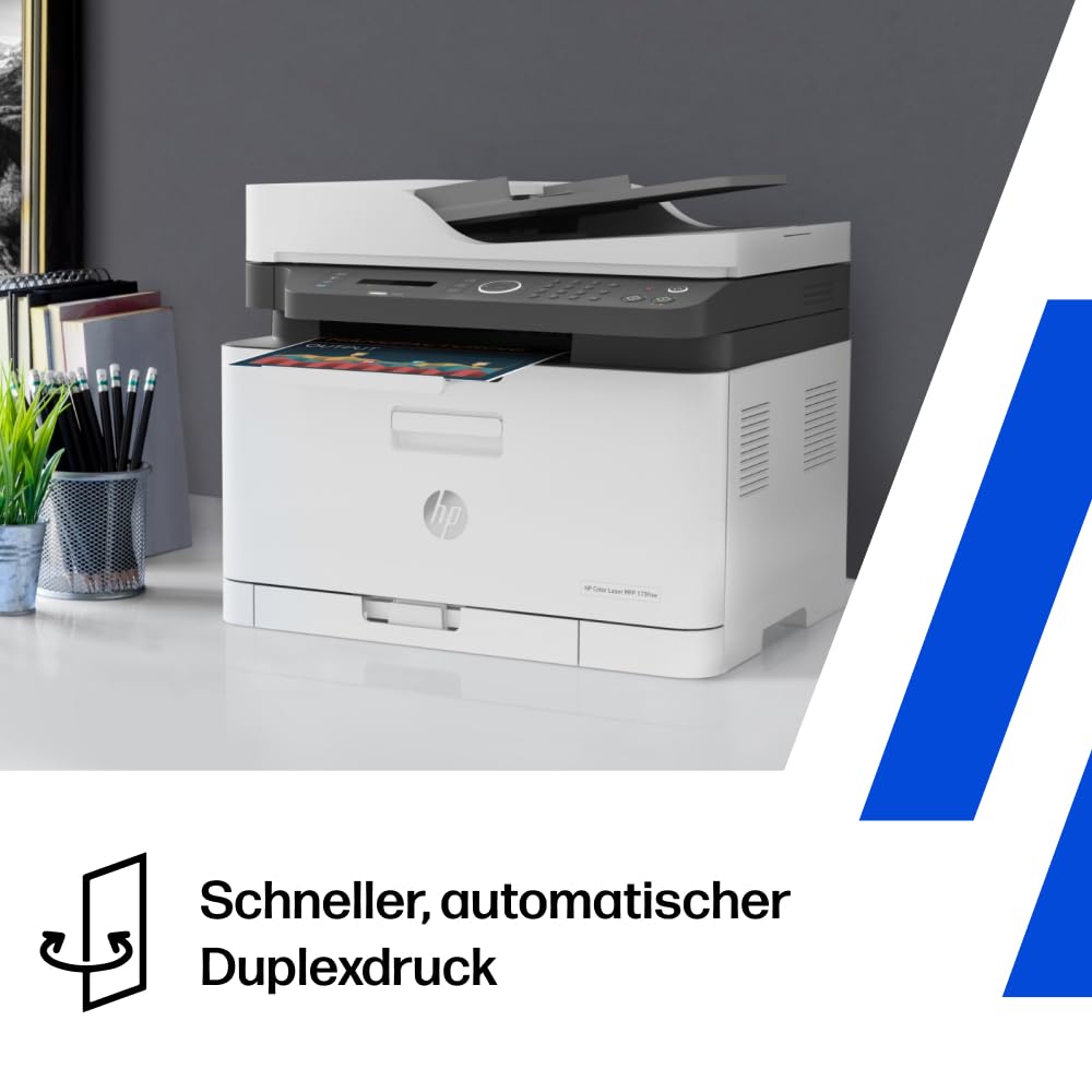 Farblaser-Multifunktionsdrucker 4-in-1 WLAN A4 mit ADF - Bild 4