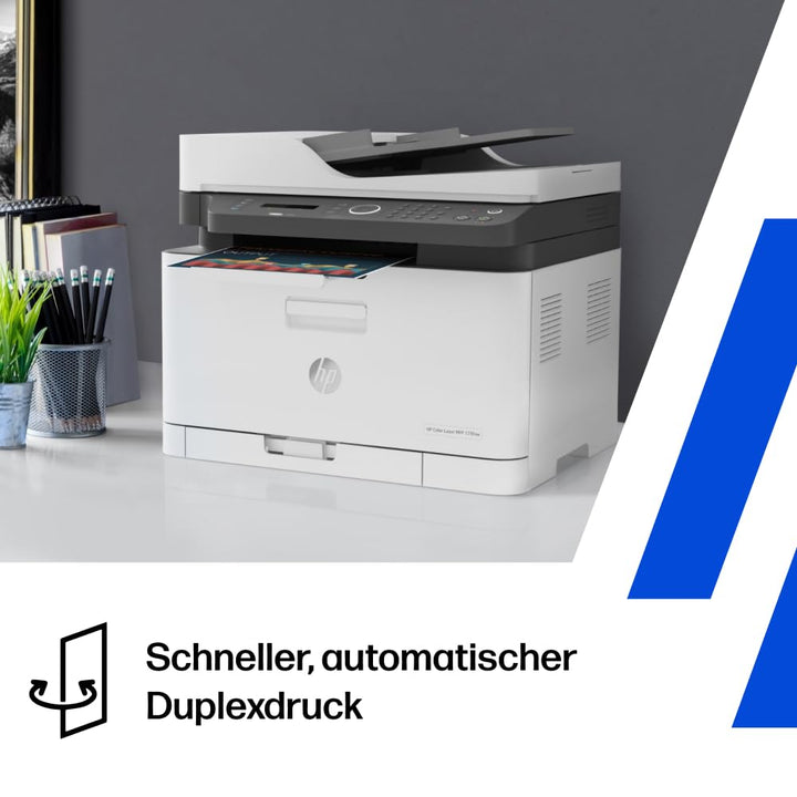 Farblaser-Multifunktionsdrucker 4-in-1 WLAN A4 mit ADF - Bild 4